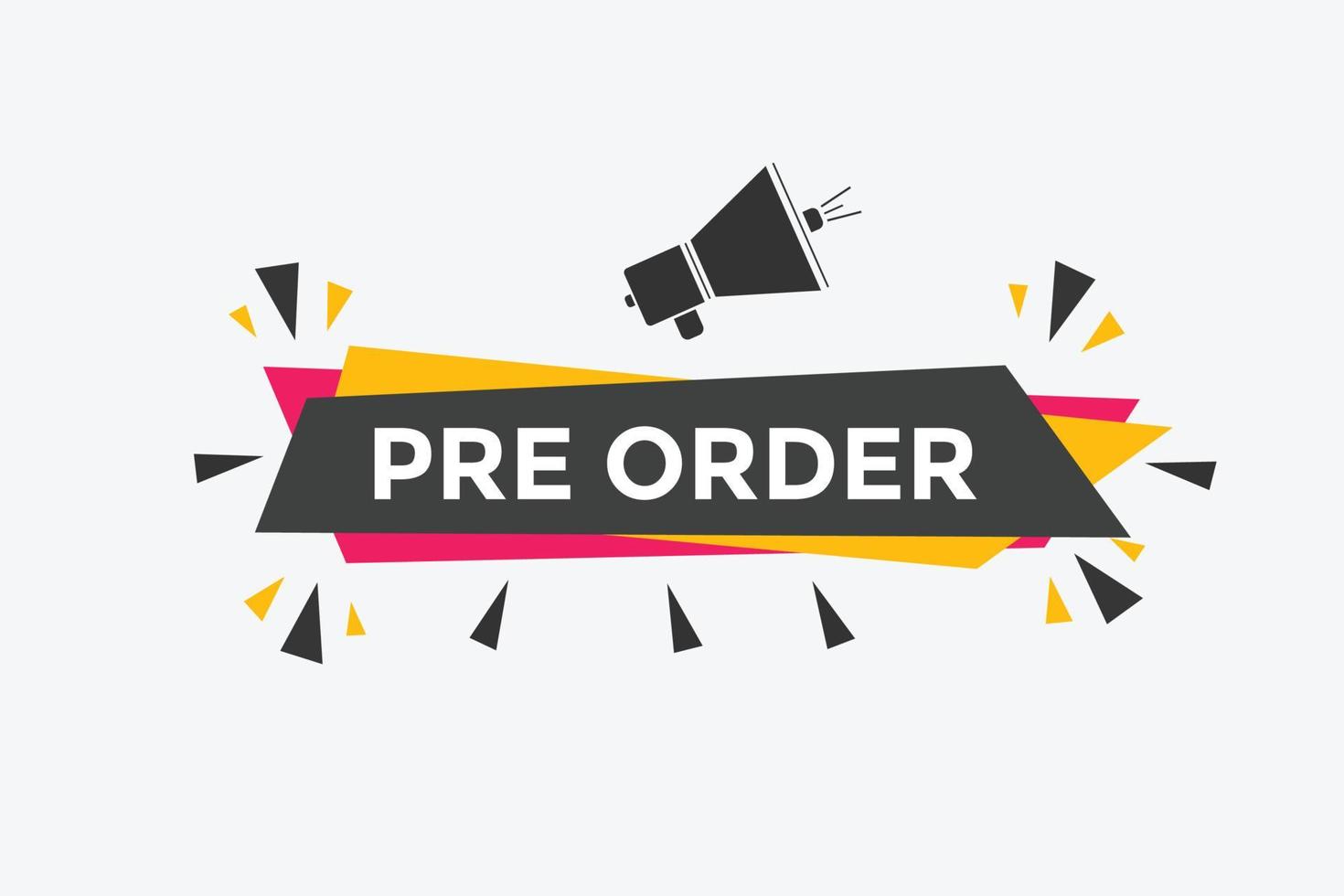 Pre Orders